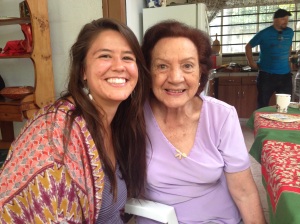 me and dora, my great aunt, so glad to make this connection on this trip, a kindred spirit!
