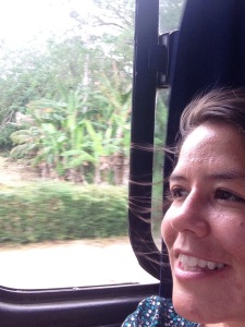 on the bus in el caribe
